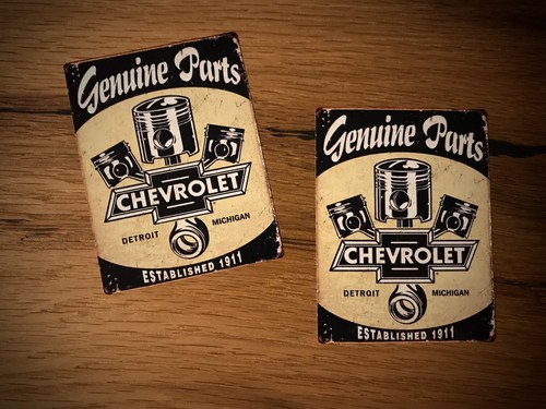 Chevy sticker parts - 2x,