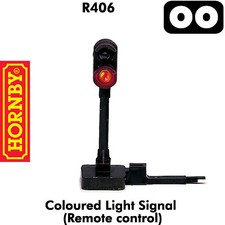 SIGNAL COLOURED LIGHT Remote Control OO gauge 1:76 model railways HORNBY R406