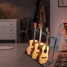 Multi Guitar Rack Stand Foldable Acoustic Electric Bass Guitar Rack Holder