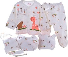 Baby Boy Clothes 0-3 Months 5pcs Baby Girl Outfits Gifts for Newborn