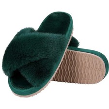 Women Fluffy Cross Fur