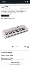 Yamaha Remie PSS-E30 Portable