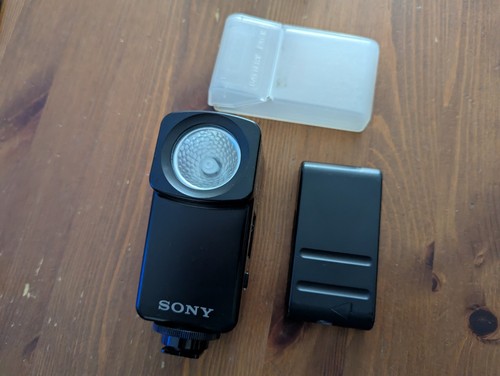 Sony hvl 10d battery video - hvl-10d,