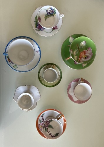 Set tea cup and - tea,