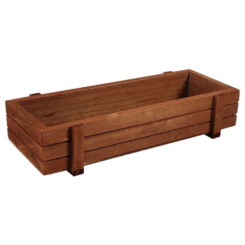 Plant container box wooden - container, box,