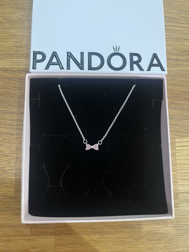 Pandora pink bow - pandora,