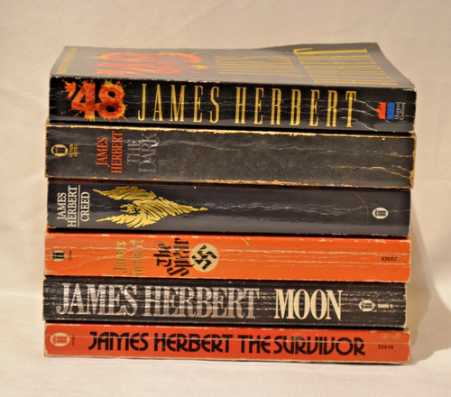 James herbert paper back - paper,