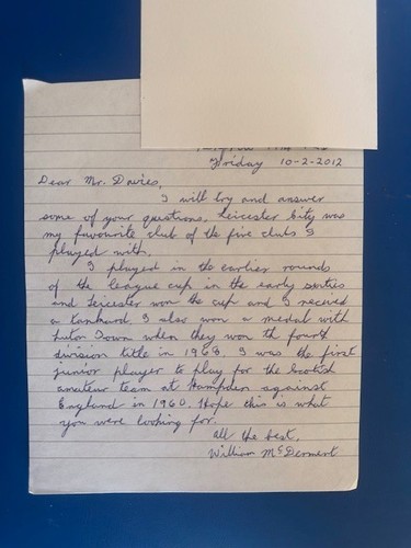 Billy mcderment hand written - billy,