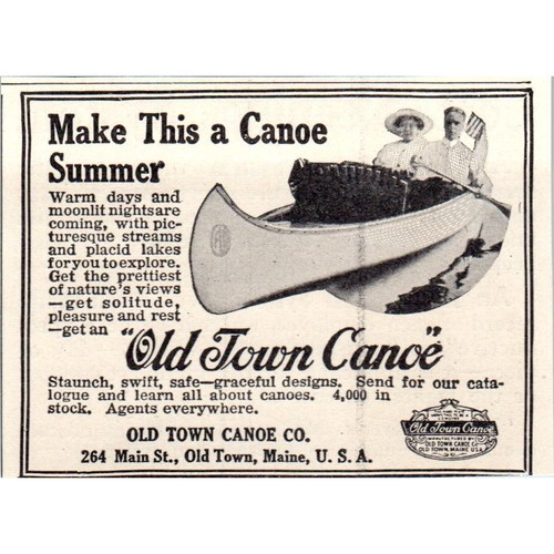 Old town canoe - old, co