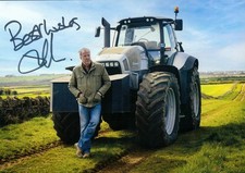 Jeremy Clarkson Hand Signed Photo Card Clarkson's Farm Top Gear Autograph + COA