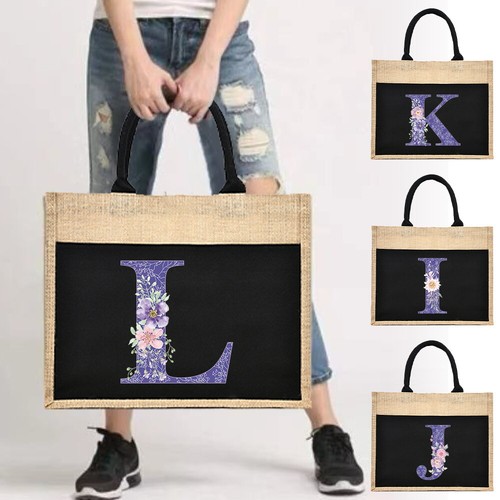 Canvas jute shopper - jute,