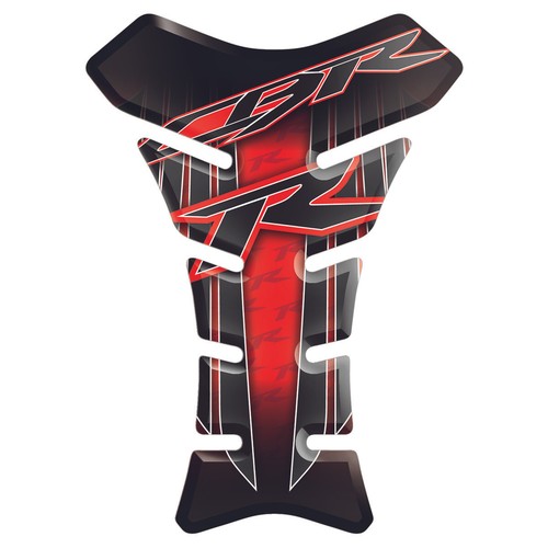 Sticker tank resin red black - sticker,