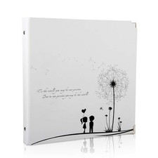 White Scrapbook Photo Album