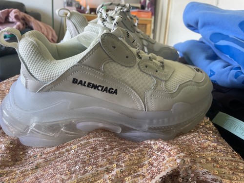 Balenciaga clear soles triple