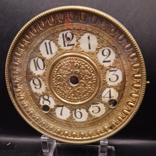Antique clock face glass - antique, front