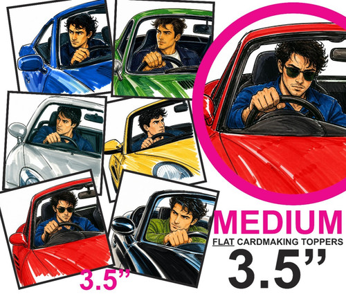Male card toppers for - male,