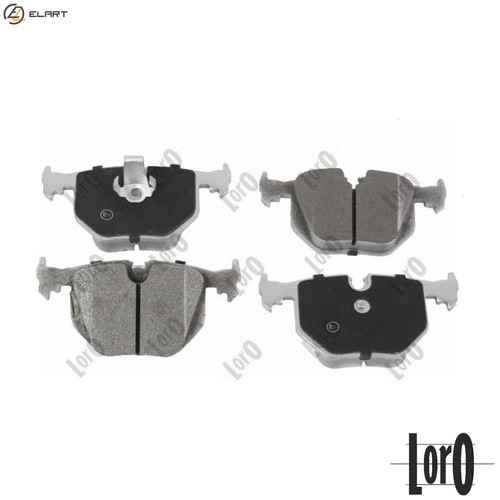 Brake pad set - pad, disc