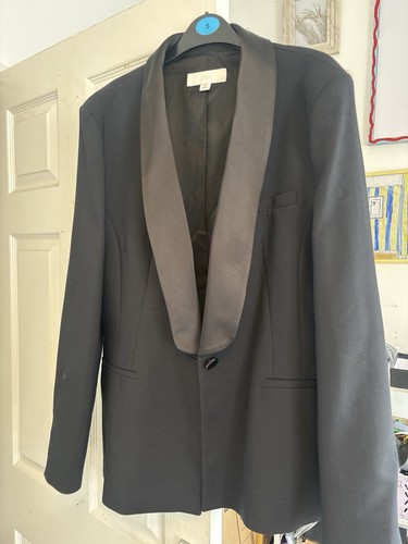 Zara tailored tuxedo blazer - zara,