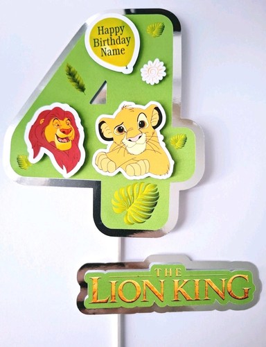 Lion king cake topper charm - cake,