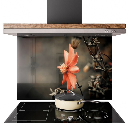 Glass splashback kitchen tile - glass,