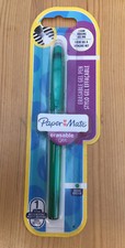 Papermate Erasable Gel Pen/Green/Medium Point/New & Boxed/School/Art/Crafts