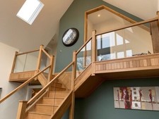 Custom wooden stairs - custom,