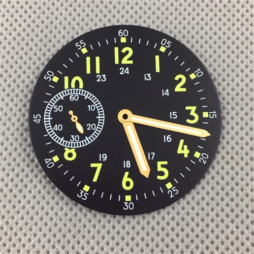 39mm black dial - black,