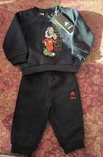 Adidas Disney Mickey Mouse Tracksuit Baby 3-6 Months New