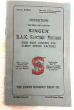 Instructions - Singer Sewing
