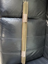 SOLID BRASS VINTAGE STAIR CARPET RODS 11 -24” long