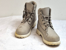 Timberland waterproof Ladies walking Boots Leather light Grey UK 5 EU 38
