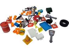 Playmobil Toy Traffic Signs