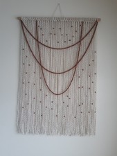 Macrame beaded Wall Hanging
