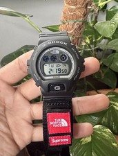 Rare G shock x north face supreme limited edition black Watch Moonswatch bape 