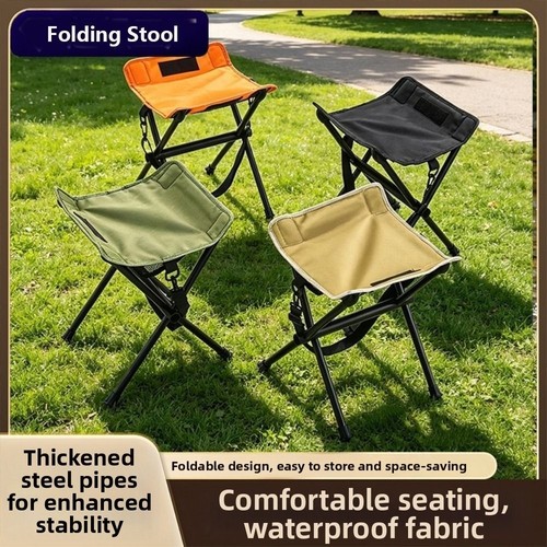 Outdoor camping folding - camping, stool