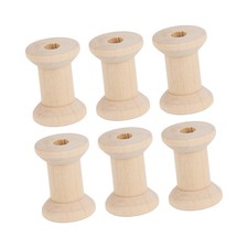 50pcs Large Wood Spools Polis
