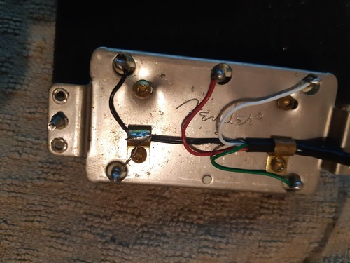 Fender double tap humbucker - double,