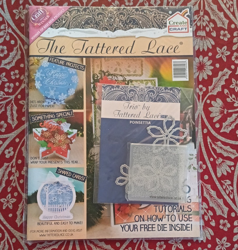 Tattered lace magazine with - tattered,