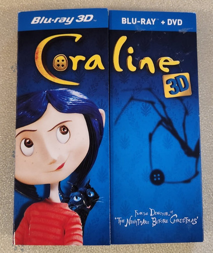 Coraline blu ray dvd - (blu-ray, /