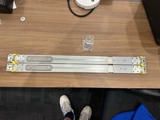 Networking Rail Brackets Opened Never Used. Data Cab Cabinet Parts