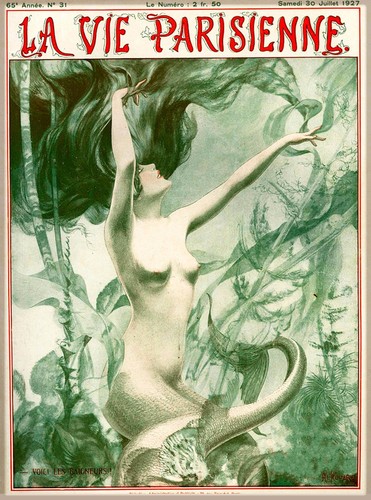 1927 vie parisienne mermaid - la,