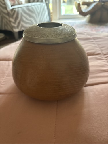 Studio turned acacia wood weed - wood,