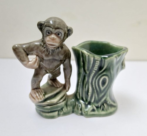 Wade vintage porcelain monkey - porcelain,