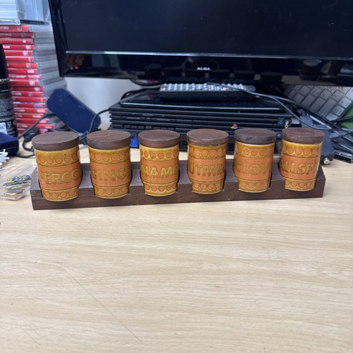 Hornsea pottery saffron spice - pottery,