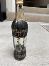 Upcycled Hand Painted Brushed