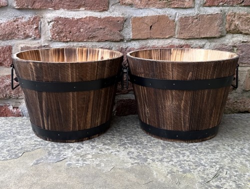 Set burntwood wooden - set, 2