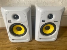 KRK Rokit 5 G3 WHITE limited edition Powered Monitor SPEAKERS X 2 ( Pair) RP5G3