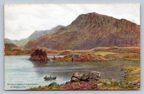 Postcard wales barmouth - postcard,