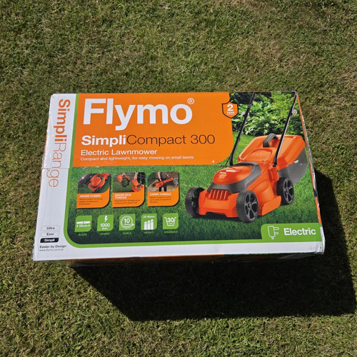 Flymo simplicompact 300 1000w - simplicompact,