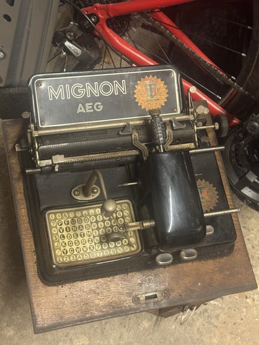 Rare antique cased aeg - rare,
